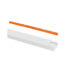 Кабель-канал 20х10 белый (18 м)  SQ0402-0803  TDM