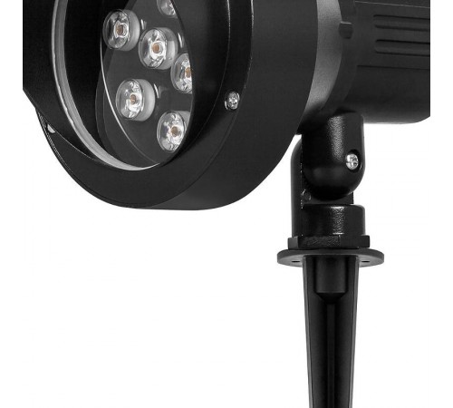 Светильник светодиодный грунтовый на колышке SP2705 , 85-265V, 6W RGB IP65  32130  FERON