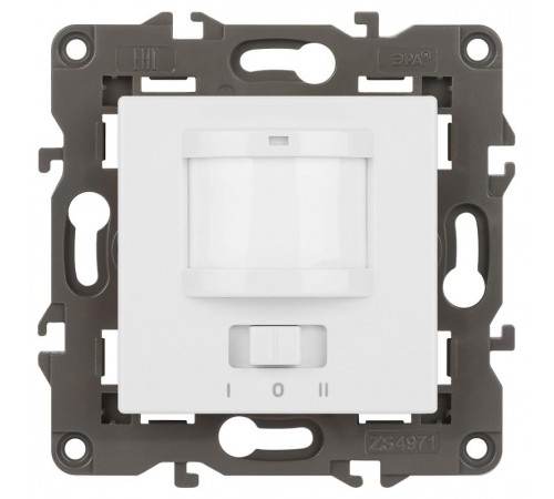 14-4103-01 Датчик движения 2-проводной, 180-240В, 200Вт, IP20, Эра Elegance, белый  Б0034352  ЭРА