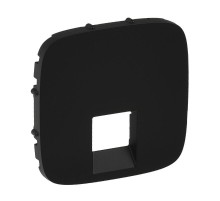 Valena ALLURE Антрацит Накладка розетки комп 1-ой  755418  Legrand