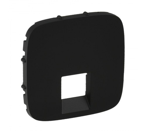 Valena ALLURE Антрацит Накладка розетки комп 1-ой  755418  Legrand