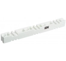 Изолятор шинный плоский ИШП 3P для шин 5 и 10 мм 370 мм  YIS40-3-370  IEK