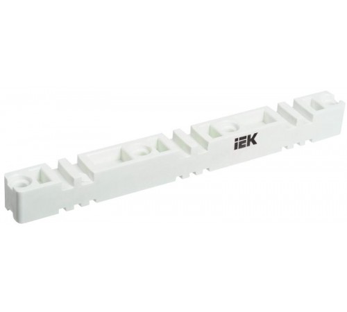 Изолятор шинный плоский ИШП 3P для шин 5 и 10 мм 370 мм  YIS40-3-370  IEK