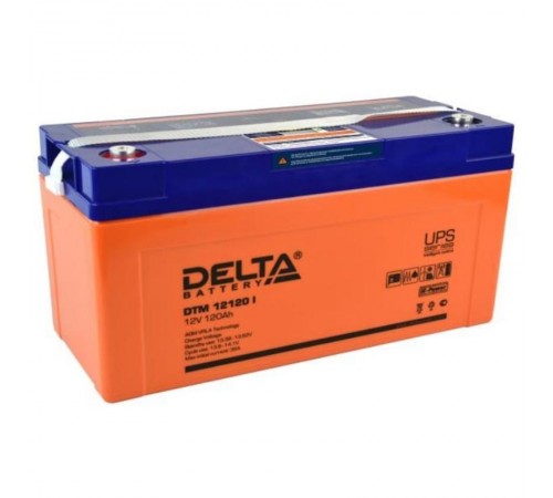 Акумуляторная батарея UPS серии DTM 12120 I  12В/120Ач  DTM 12120 I  DELTA