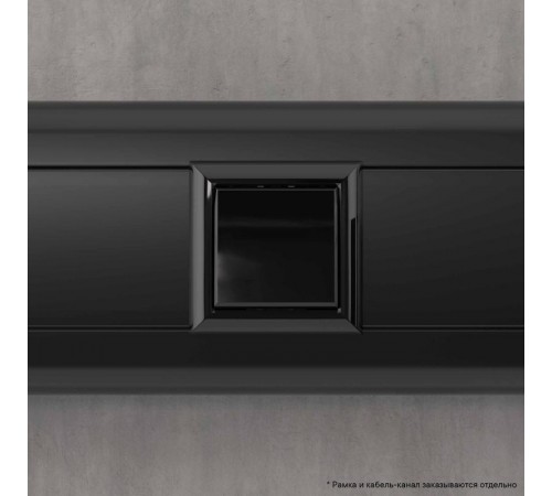 Кнопка "Черный квадрат", "Avanti", 16A, 2 мод.  4402152  DKC