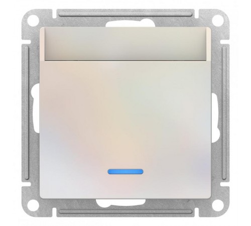 AtlasDesign Жемчуг Выключатель карточный, механизм  ATN000467  SE