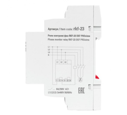 Реле контроля фаз RKF-23RKF-23EKF