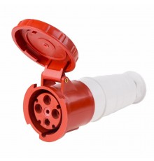 Розетка 234 переносная 3Р+РЕ 63А 380В IP67  11-8925  REXANT