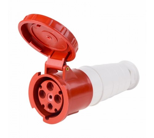 Розетка 234 переносная 3Р+РЕ 63А 380В IP67  11-8925  REXANT