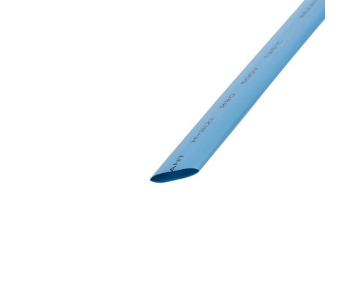 Термоусадка 20,0 / 10,0 мм, синяя (1м)  22-0006  REXANT