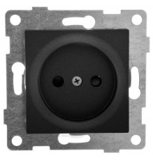 Ugra Розетка 1-ой б/з с з/ш,  скрытая  установка, 16А, 250В, графит  С11Р2-010  GUSI Electric