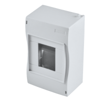 КМ2040-03 Корпус модульный открытой установки на 3-4 модуля, серый  КМ2040-03  HEGEL