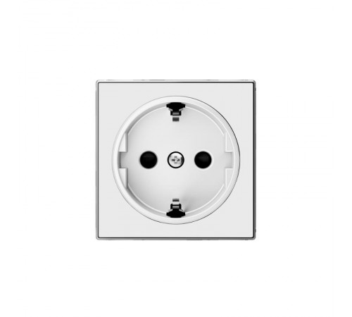 Накладка для розетки SCHUKO, серия SKY, цвет альпийский белый2CLA858800A1101 ABB