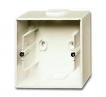 ABB Basic 55 Шале (белый) Коробка для открытого монтажа, 1-постовая  1799-0-0968   2CKA001799A0968  ABB