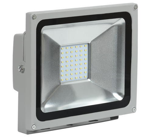 Прожектор светодиодный СДО 05-30 серый SMD IP65  LPDO501-30-K03  IEK