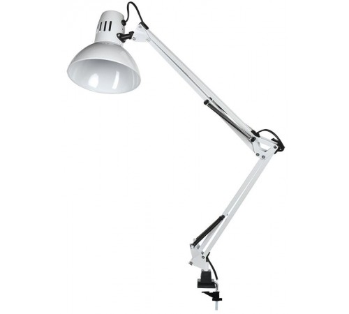 Светильник светодиодный настольный 1014 на струбцине Е27 белый  LNNL4-1014-2-VV-40-K01  IEK