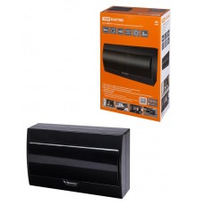 Бокс пластиковый навесной ЩРН-П-18 модулей IP41, Антрацит TDM