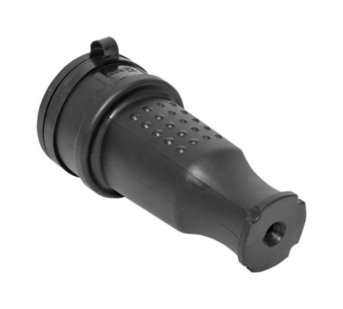 Розетка переносная с защитной крышкой каучуковая 380В 3P+PE 32A IP44 EKF PROximaRPS-022-32-380-44EKF