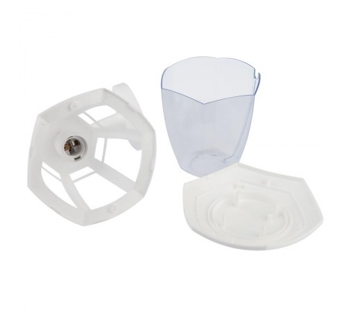 Светильник садово-парковый 6-гранный белый настенный вверх E27 IP44(У1) НБУ 07-40-003 "Дели 1" (8/48  Б0051197  ЭРА