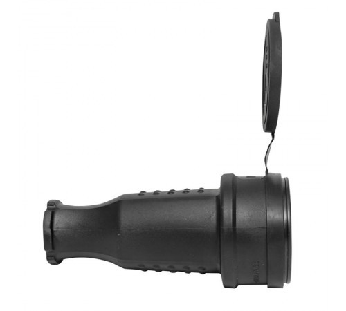 Розетка переносная с защитной крышкой каучуковая 380В 3P+PE 32A IP44 EKF PROximaRPS-022-32-380-44EKF