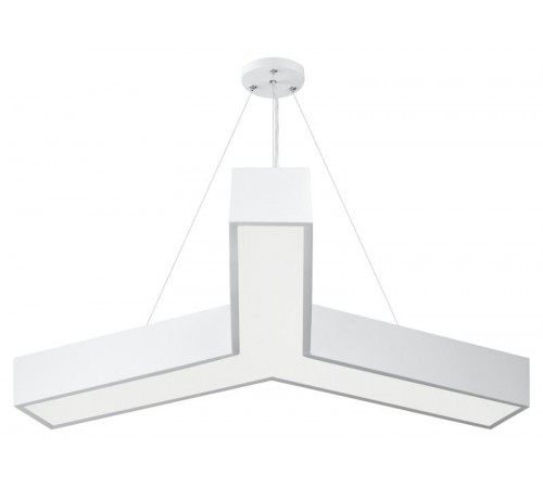 Светильник светодиодный Geometria Igrek SPO-143-W-40K-056 56Вт 4000K 3700Лм IP40 900*900*80 белый подвесной ЛТ  Б0058888  ЭРА