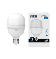 Лампа светодиодная Elementary LED T100 E27 32W 2700lm 180-240V 6500K 1/20  63233  Gauss