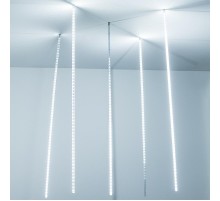 Светодиодная гирлянда ARD-ICEFALL-CLASSIC-D12-1000-5PCS-CLEAR-120LED-LIVE WHITE (230V, 11W)  026054  Arlight