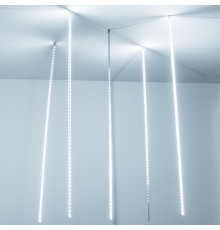 Светодиодная гирлянда ARD-ICEFALL-CLASSIC-D12-1000-5PCS-CLEAR-120LED-LIVE WHITE (230V, 11W)  026054  Arlight