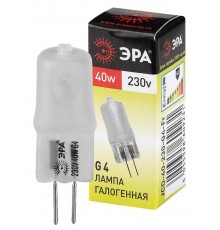 Лампа галогенная капсульная 40Вт 220В G4 JCD  C0039282  ЭРА