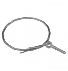 Трос стальной с рым-болтом М6 L=10м (2мм)  trrbm6-10  EKF