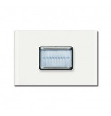 6345-811-101-500 Датчик движения Busch-priOn, мультилинза 180, белое глянцевое стекло  6310-0-0176  2CKA006310A0176  ABB