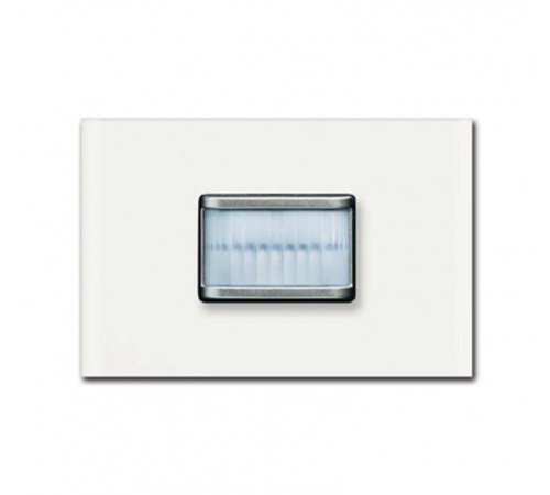 6345-811-101-500 Датчик движения Busch-priOn, мультилинза 180, белое глянцевое стекло  6310-0-0176  2CKA006310A0176  ABB