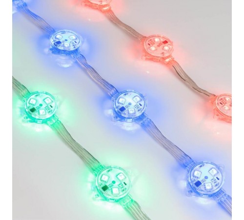 Модуль управляемый DMX-B3-D30 12V RGB (0.72W, IP68, 140 deg) (Arlight, Пластик, 3 года)  036772  Arlight