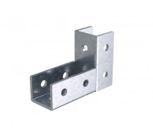 Соединитель С-образного профиля 41х41 под углом 90°, INOX 304  IBSF4106C  DKC