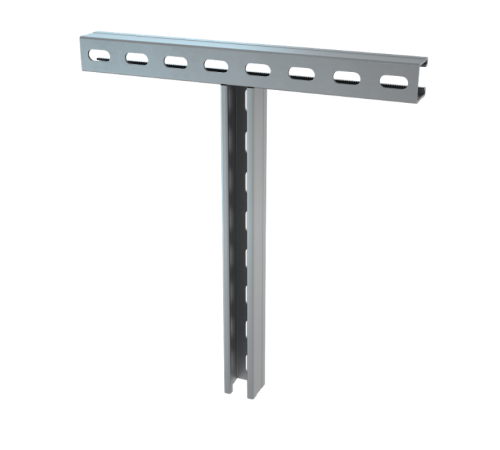 Крепление к двутавровой балке Т-образное 400х200 мм  KTS200  КМ-профиль