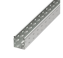 Лоток перфорированный 80х80х3000мм, горячеоцинкованный  35301HDZ  DKC