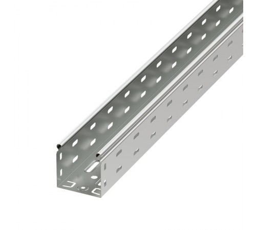 Лоток перфорированный 80х80х3000мм, горячеоцинкованный  35301HDZ  DKC