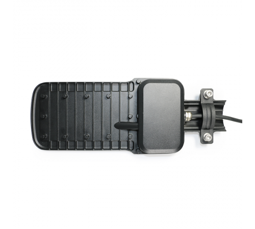 Светильник светодиодный консольный уличный Qplus 50W 6000lm 5000K 120-260V IP65 370*145*45мм черный КСС "Ш" LED 1/6  629535350  Gauss