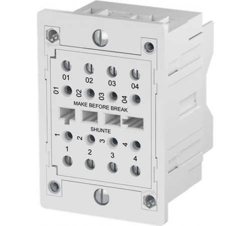 Блок TC-E-VA-2.2 Клеммный для цепей напряжения, контакт до разрыва, монтаж в панель, зажим под болт,  1SNA166627R2200  TE