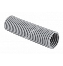 Труба гибкая гофрированная ПВХ 63мм без протяжки лёгкая (15м) серый  16300  Рувинил