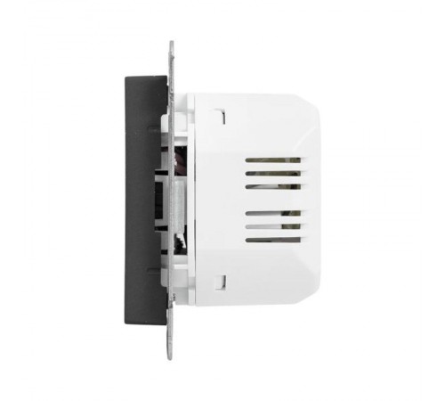 Механизм розетки USB-A+С, чёрный Эпика EKF  UP1-SOB-USBA+USBC  EKF