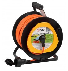 Удлинитель силовой ЭРА RPx-1e-3x1.5-50m на п. катушке c/з 50м 1 гн ПВС 3х1.5  Б0046840  ЭРА