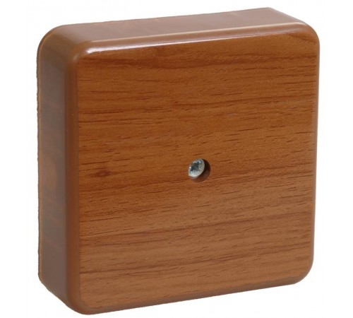 Коробка распределительная КМ для о/п 75х75х20мм дуб  UKO10-075-075-020-K24-E  IEK