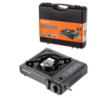 Плитка газовая портативная туристическая ГП-2Т, одноконф, 2-а типа подключения газа, кейс,  SQ2517-0002  TDM