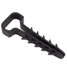 Дюбель-хомут PCD-F 06x12-45-100BL PA6.6 (100 шт/уп)  .5055001  Jazzway