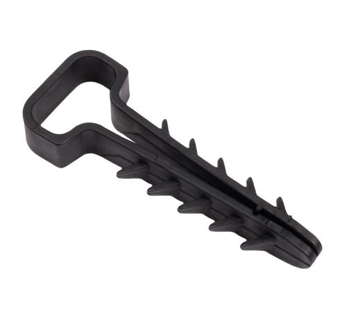 Дюбель-хомут PCD-F 06x12-45-100BL PA6.6 (100 шт/уп)  .5055001  Jazzway