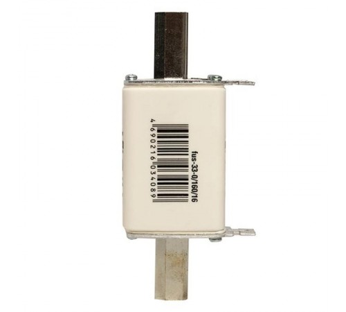 Плавкая вставка ППН-33 160/ 16А габарит 0  fus-33-0/160/16  EKF