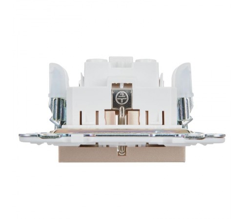 SKANDY Розетка с з/к без з/ш 16А SK-R05Sa песочный  SK-R11-16-K98  IEK