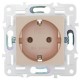 SKANDY Розетка с з/к без з/ш 16А SK-R05Sa песочный  SK-R11-16-K98  IEK