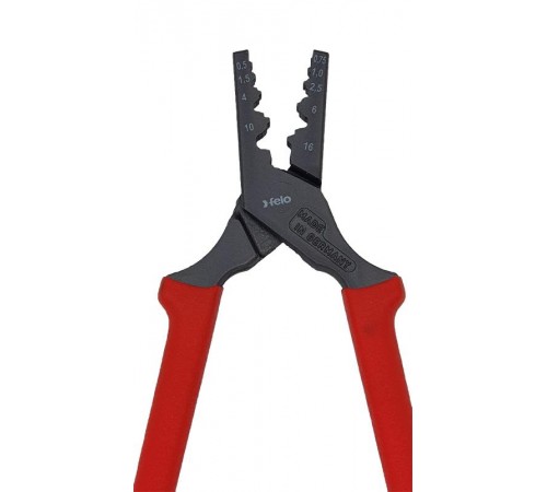 Клещи для обжима наконечников 0,5-16 мм2  59231940  Felo